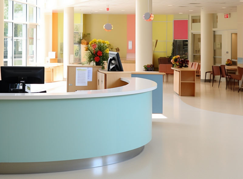 医院家具系列-导诊台 Hospital Furniture Series - Reception Desk