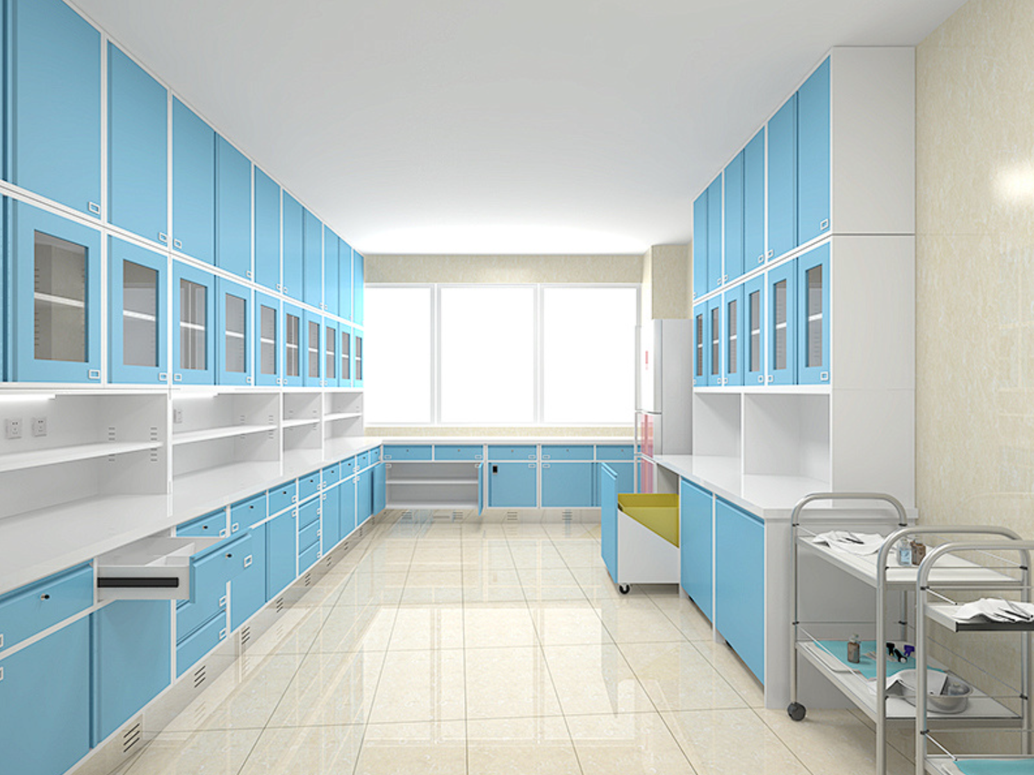 医院处置/治疗室系列-处置柜 Hospital Treatment/Procedure Room Series - Treatment Cabinet