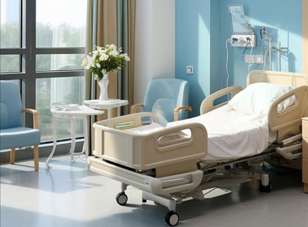 医院vip病房系列-护理床 Hospital VIP Ward Series - Nursing Bed