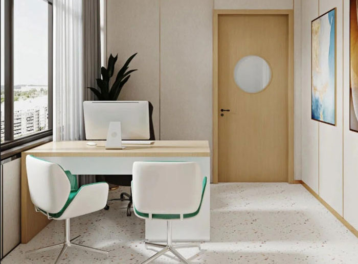 医院诊室系列-医疗诊桌（普通款）Hospital Examination Room Series - Medical Examination Table (Standard Model)